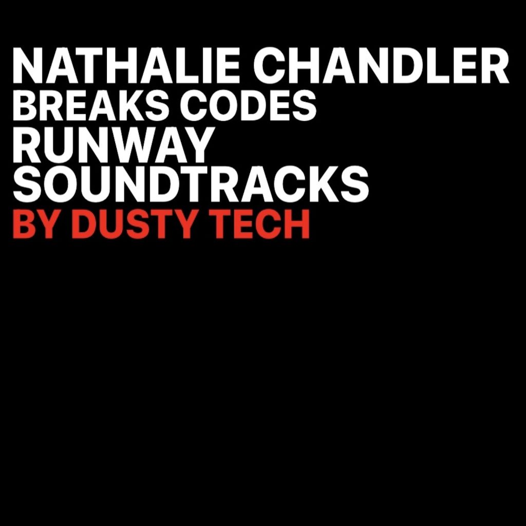 Artwork of the Exclusive Soundtracks for Nathalie Chandler at Barcelona Fashion Week 2023, Fashion Show